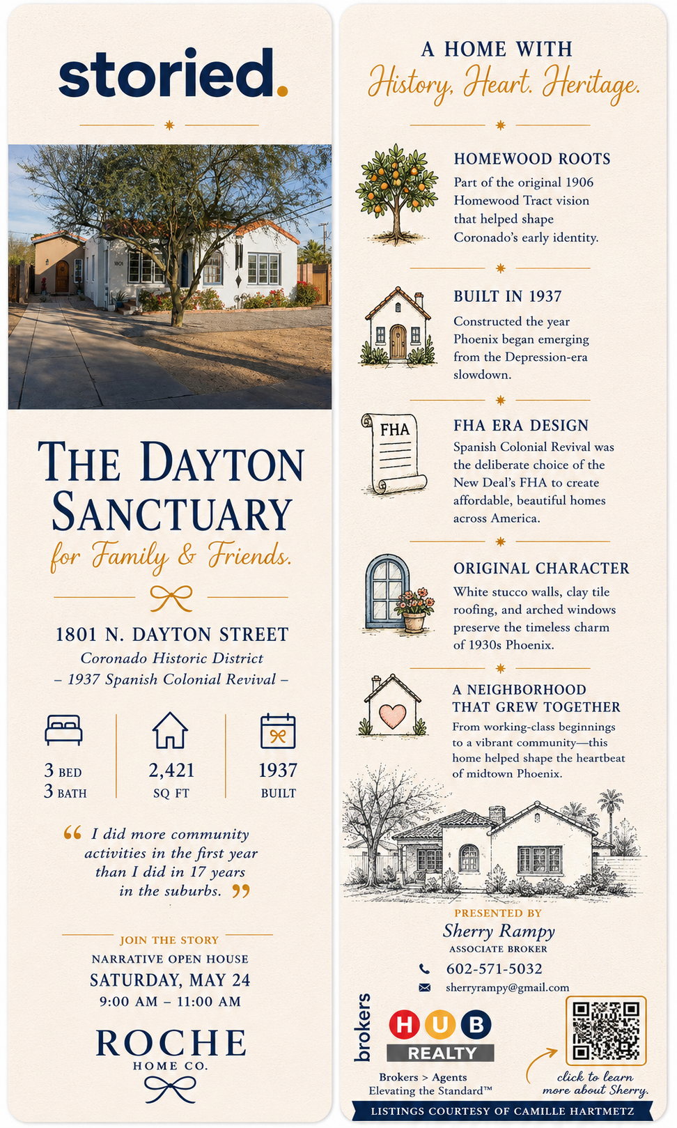 Dayton Sanctuary bookmark