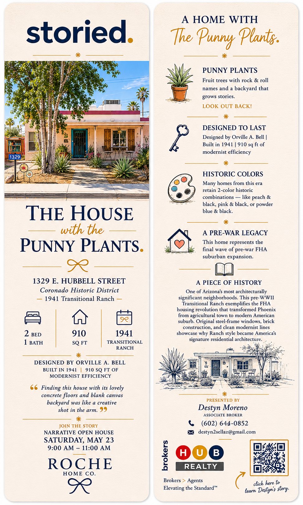 The House with the Punny Plants bookmark