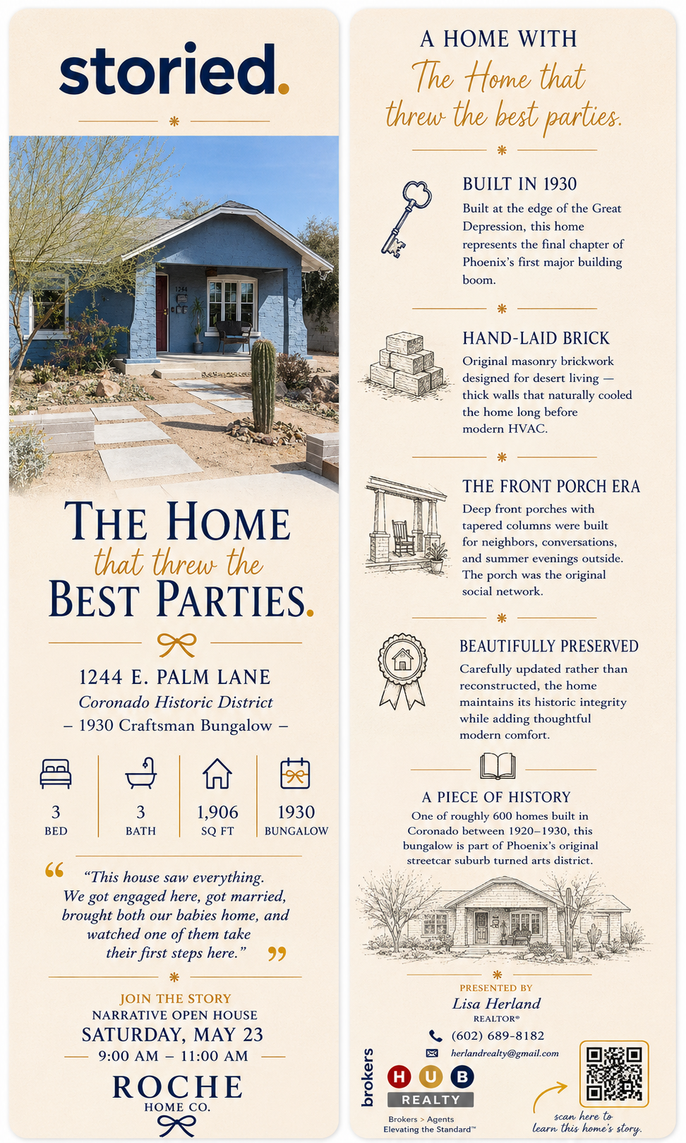 The Home that Threw the Best Parties bookmark