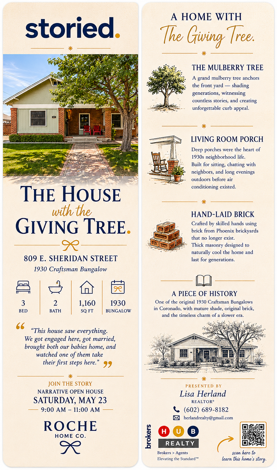 The House with the Giving Tree bookmark