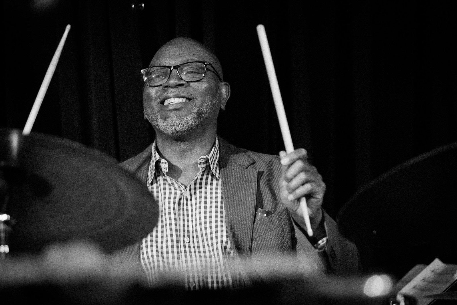 Lewis Nash at the drums